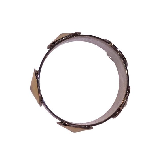 Givenchy Runway Pyramid Studded Bangle Bracelet - Picture 3 of 4